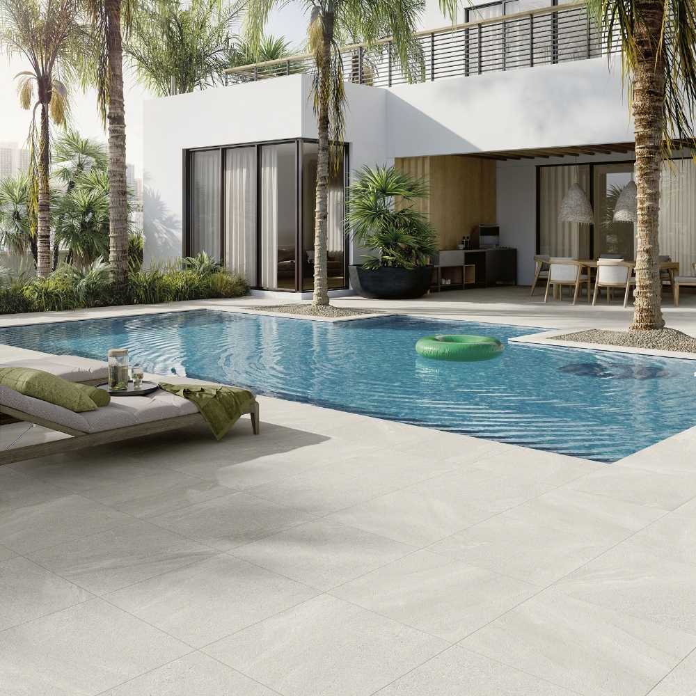 Northeast White 24X24 Grip/Outdoor (Non-Slip)