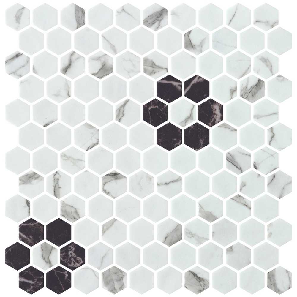 Chicago WhiteBlack Rosette