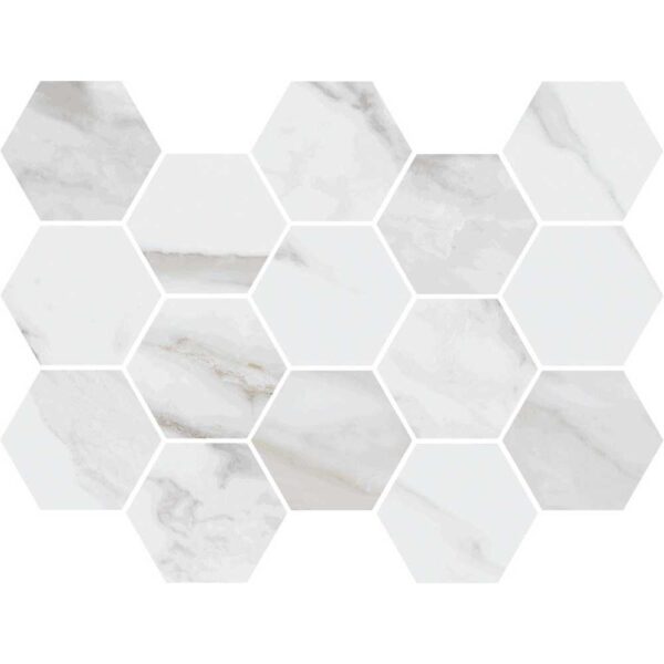 Calacatta Gold Hex Matte
