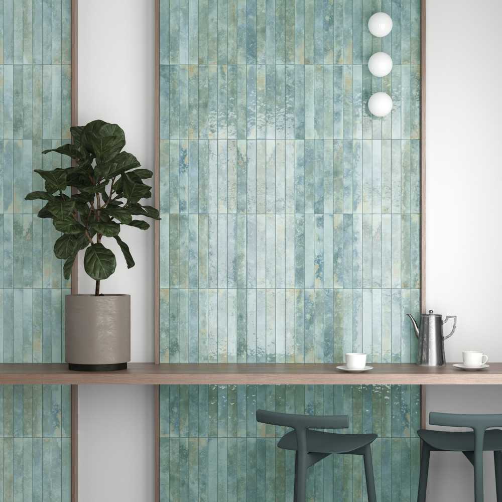 Aqua 2X16 Glossy