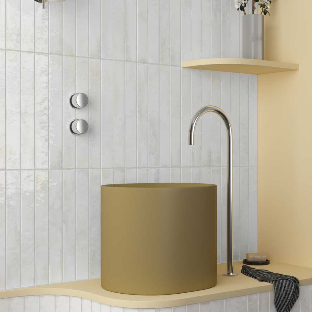 White 2X16 Glossy