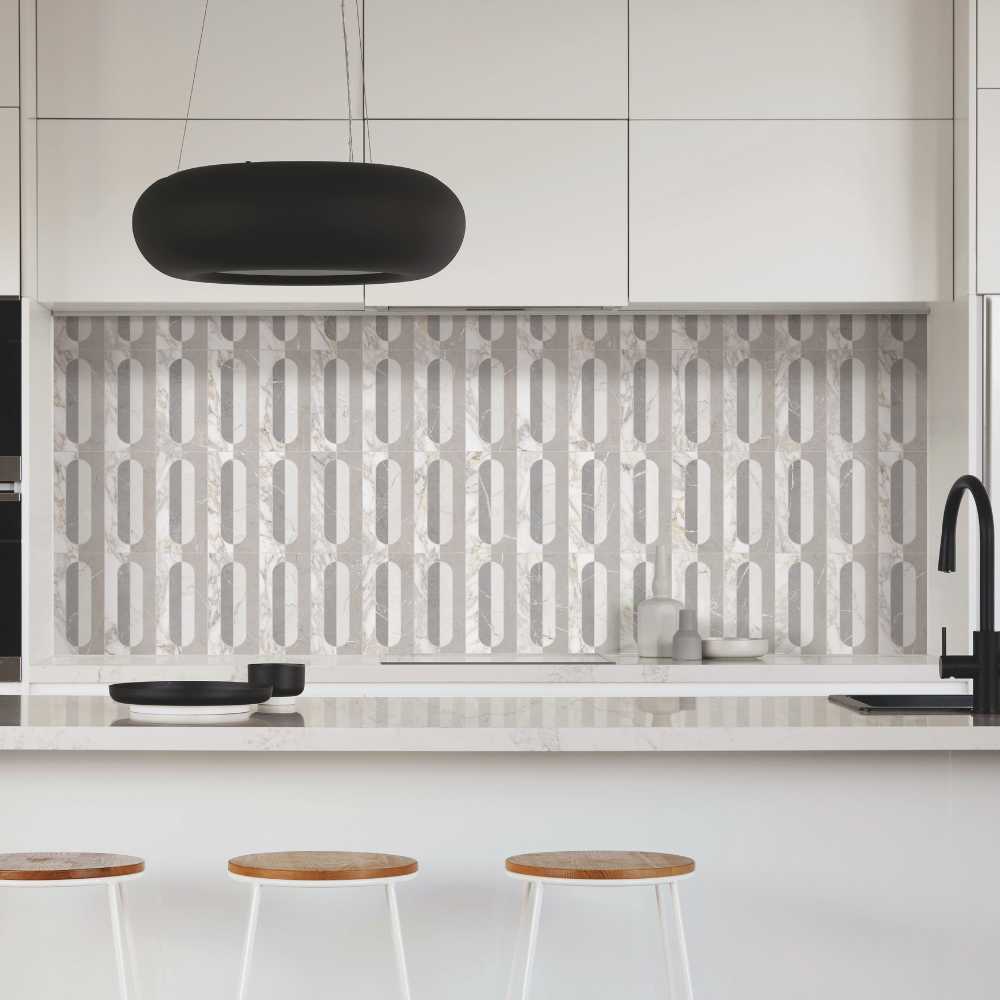 Bianco Vagli 24X48 Sequence Satin