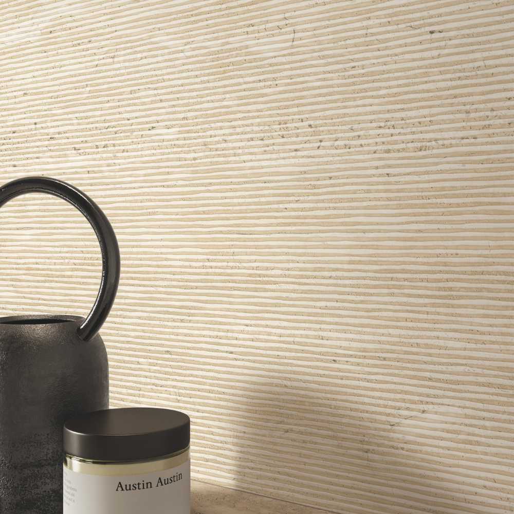 Roma Cream 24X48 Wave Textured