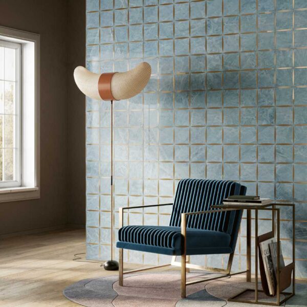 Aqua 12X24 Deco Polished