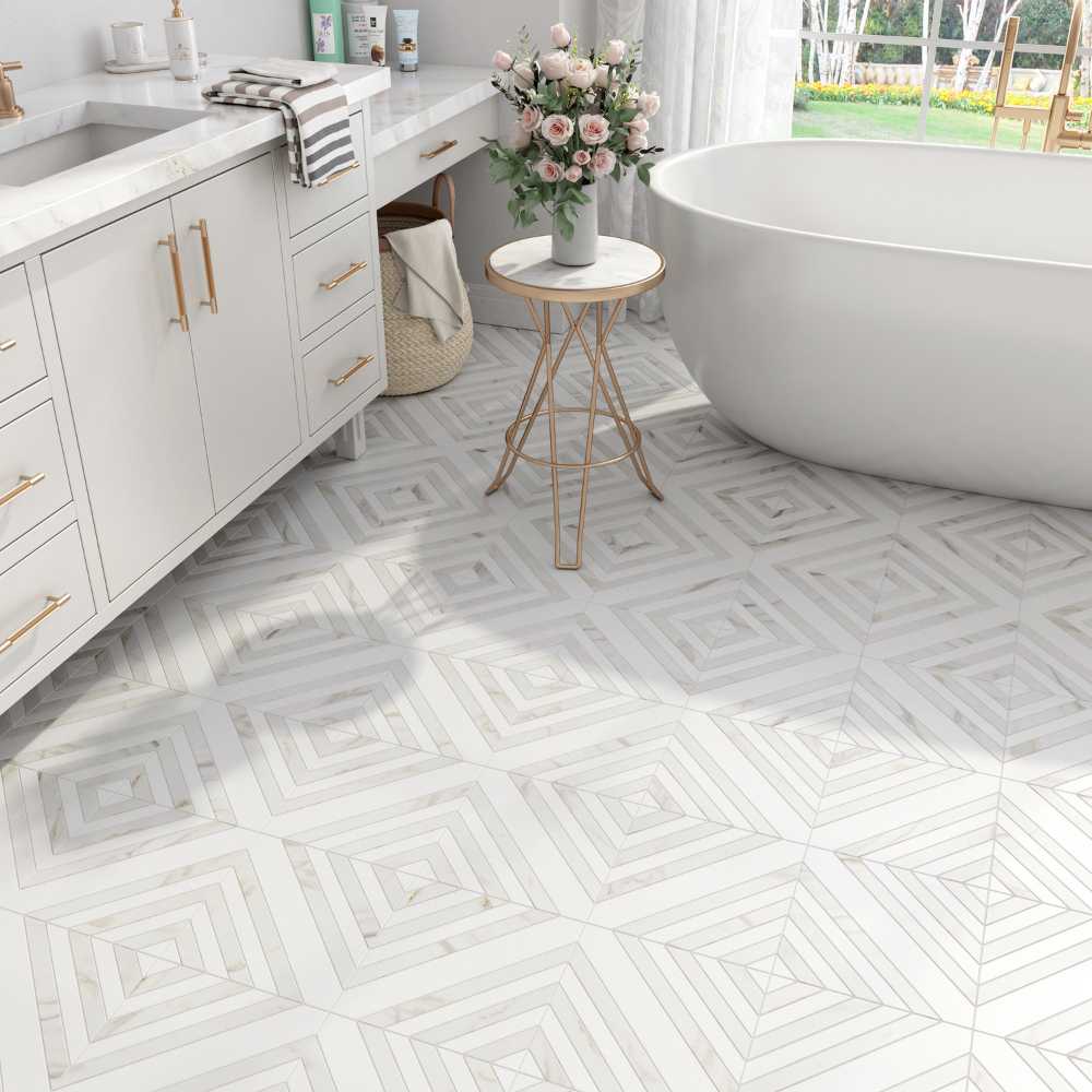 Cristallo 3 GEO THASSOS CALACATTAGOLDPOLISHED