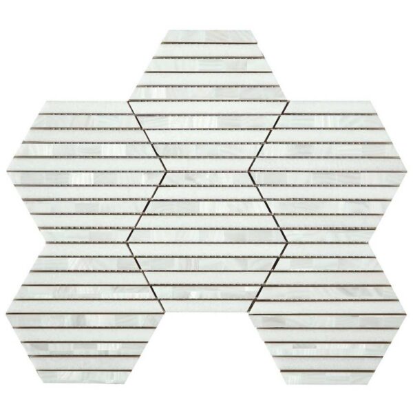 Mother Of Pearl/ Thassos Polished