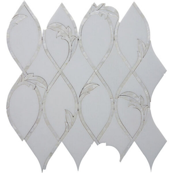 Thassos/Mother Pearl Honed