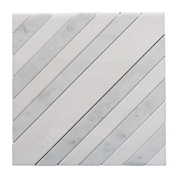 Thassos + Carrara Polished