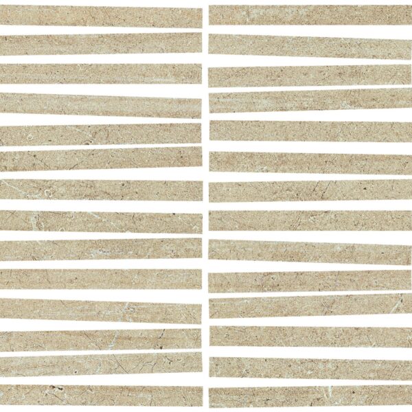 Beige 1X6 Stick Mosaic Matte