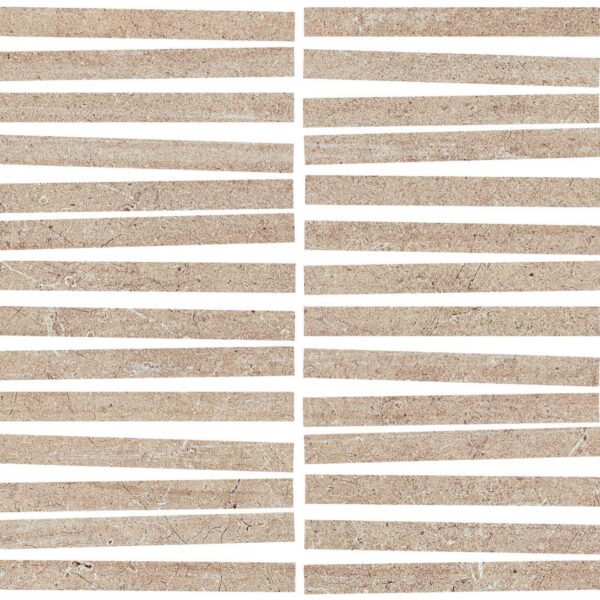 Beige 1X6 Stick Mosaic Matte