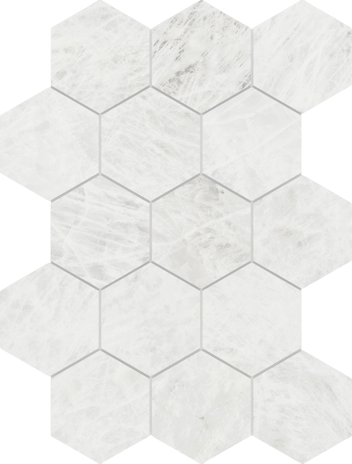 Regal Cristallo Hex Mosaic Matte