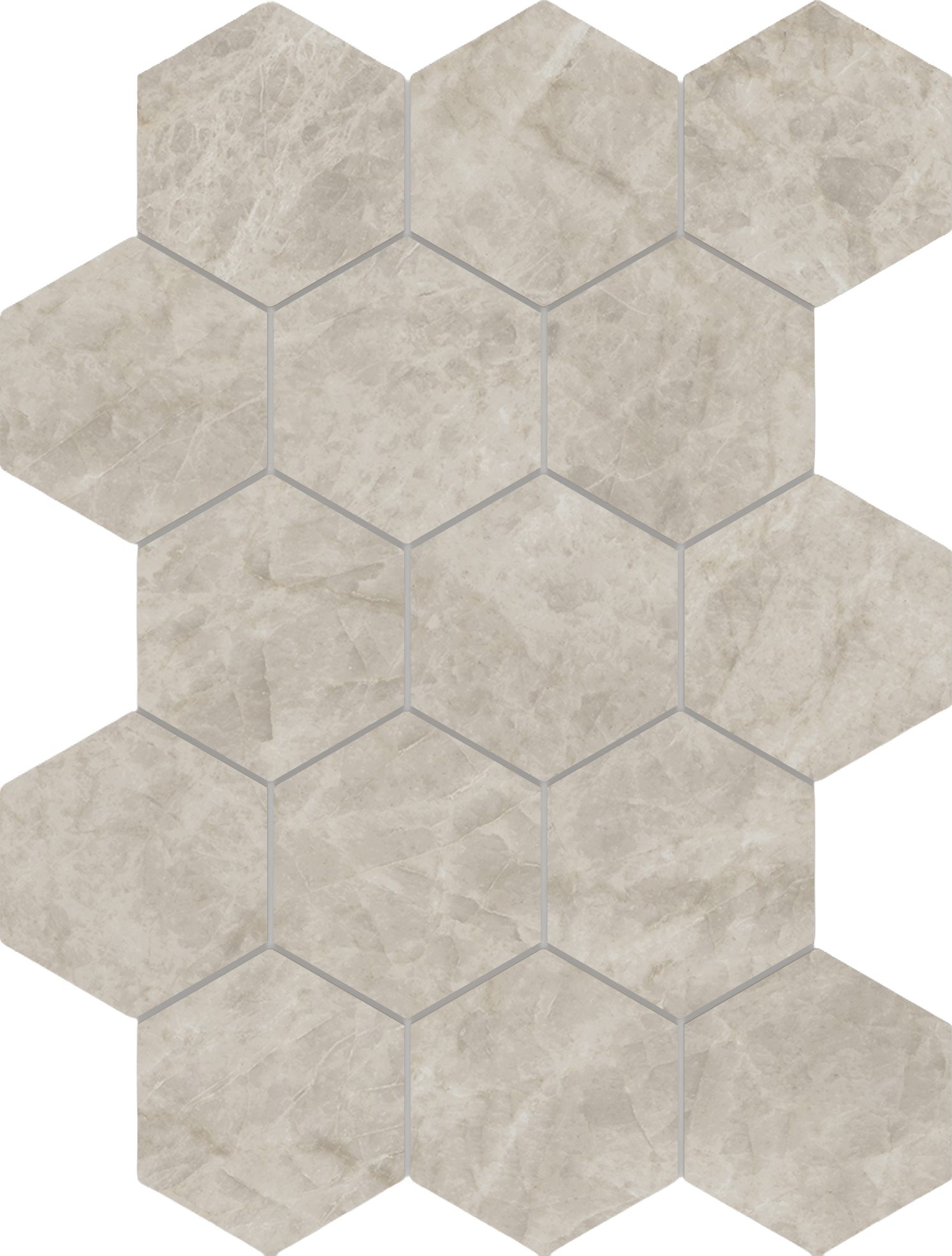 Regal Taj Mahal Hex Mosaic Matte